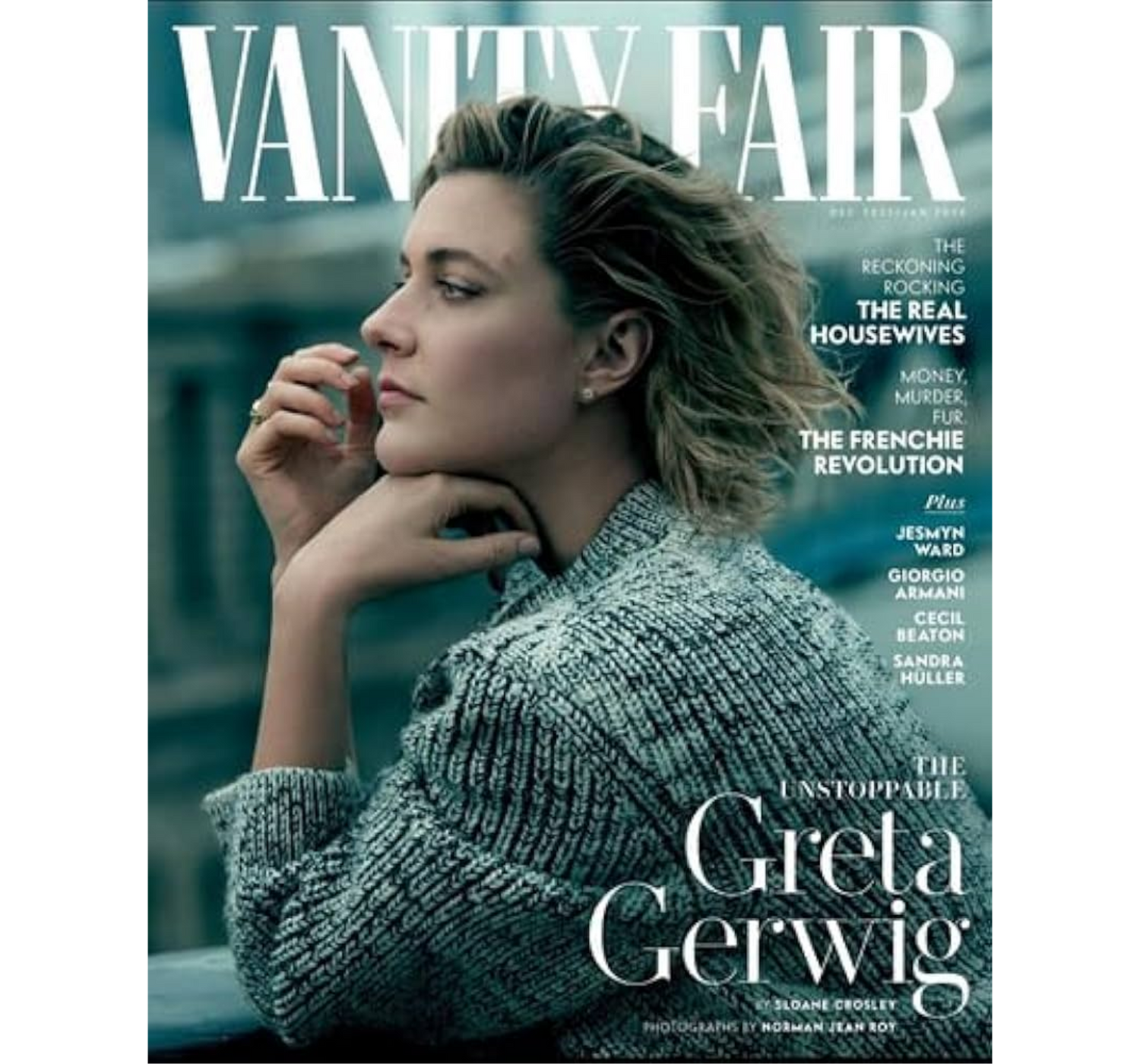 Omslag till magasinet Vanity Fair UK