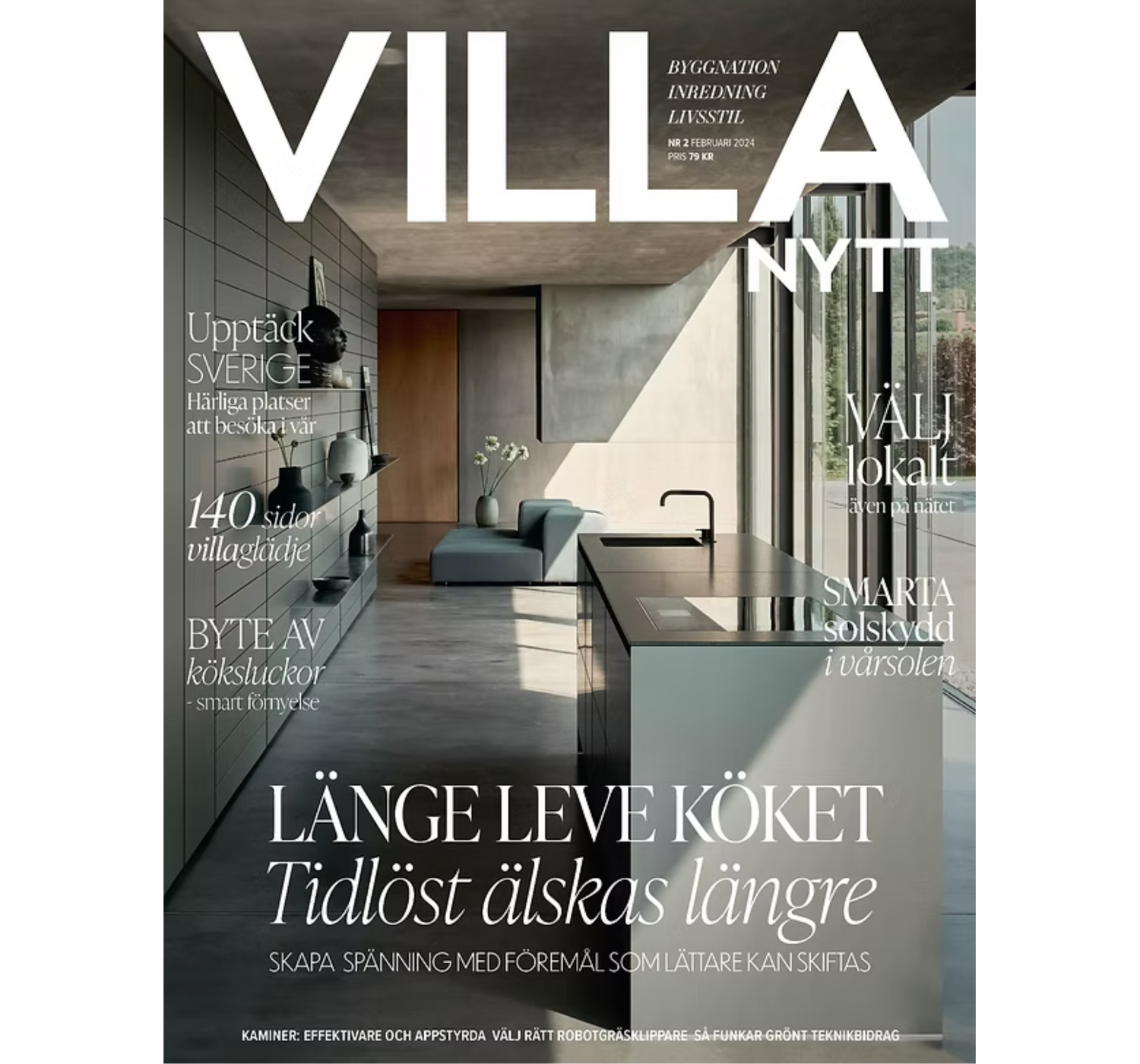 Omslag till inredningstidningen VillaNytt