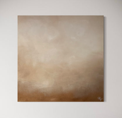 Abstrakt tavla Angela av konstnär Elin Palmgren, 50x50 cm, akryl på duk