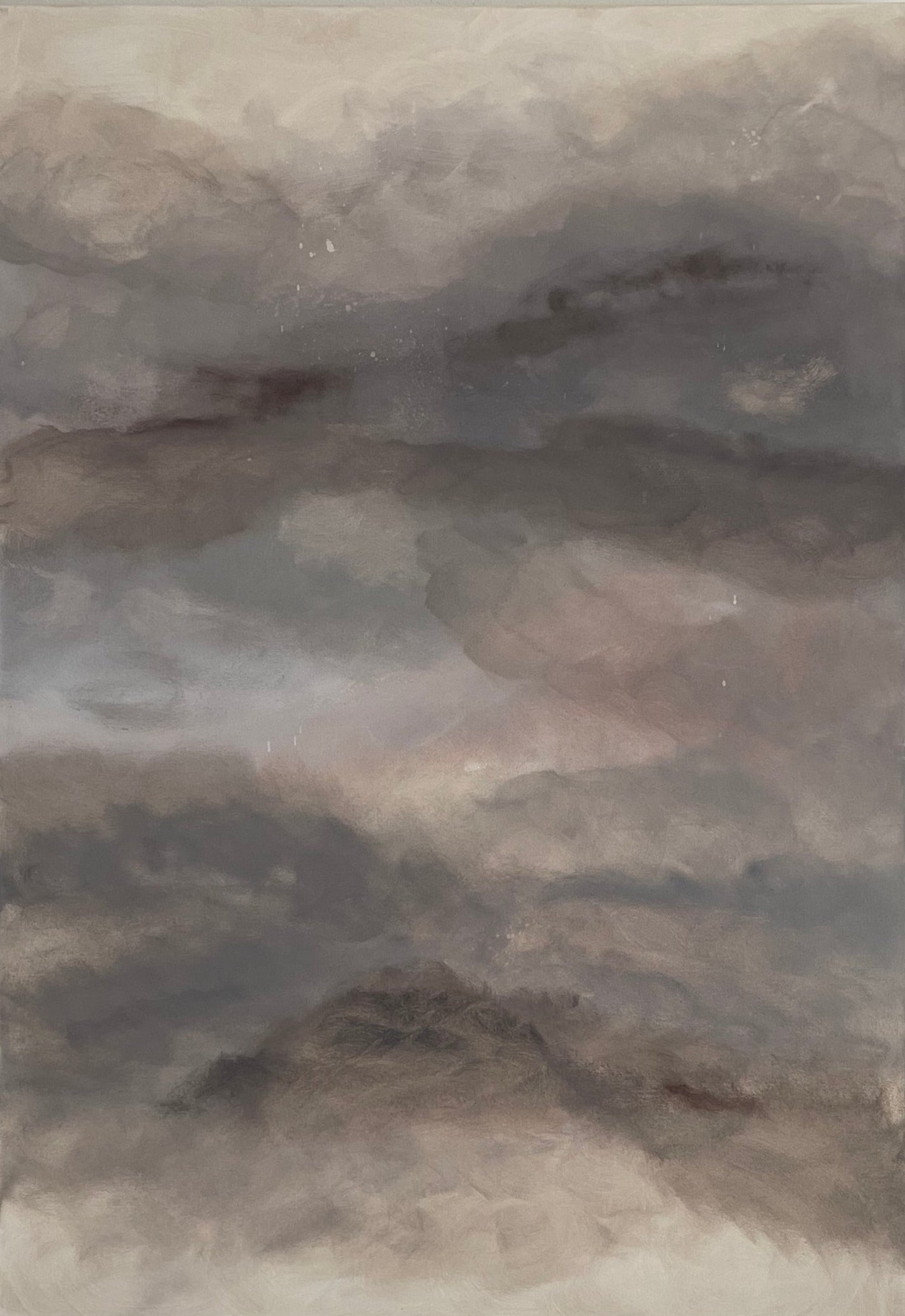 Abstrakt tavla Archipelago av Elin Palmgren, 70x100 cm, akryl på duk