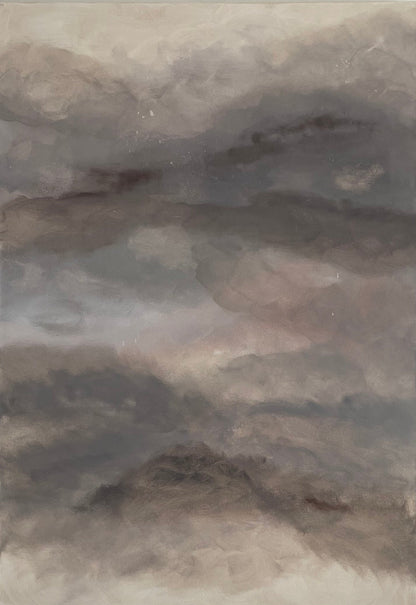 Abstrakt tavla Archipelago av Elin Palmgren, 70x100 cm, akryl på duk