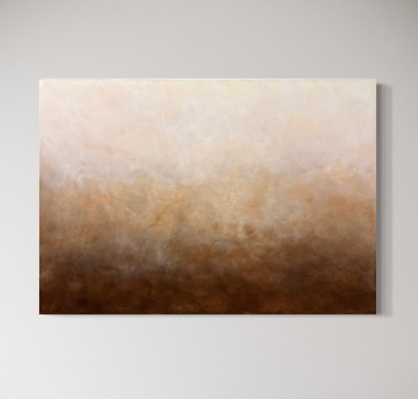 Abstrakt tavla Där Älvorna Dansar av Elin Palmgren, 70x100 cm, akryl på duk
