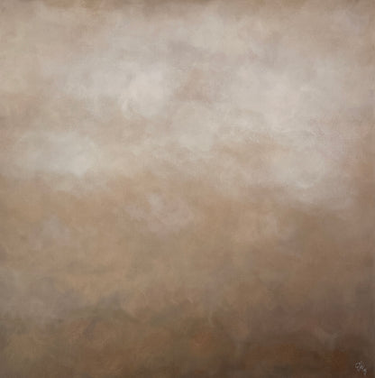 Abstrakt tavla Mist av Elin Palmgren, 80x80 cm, akryl på duk