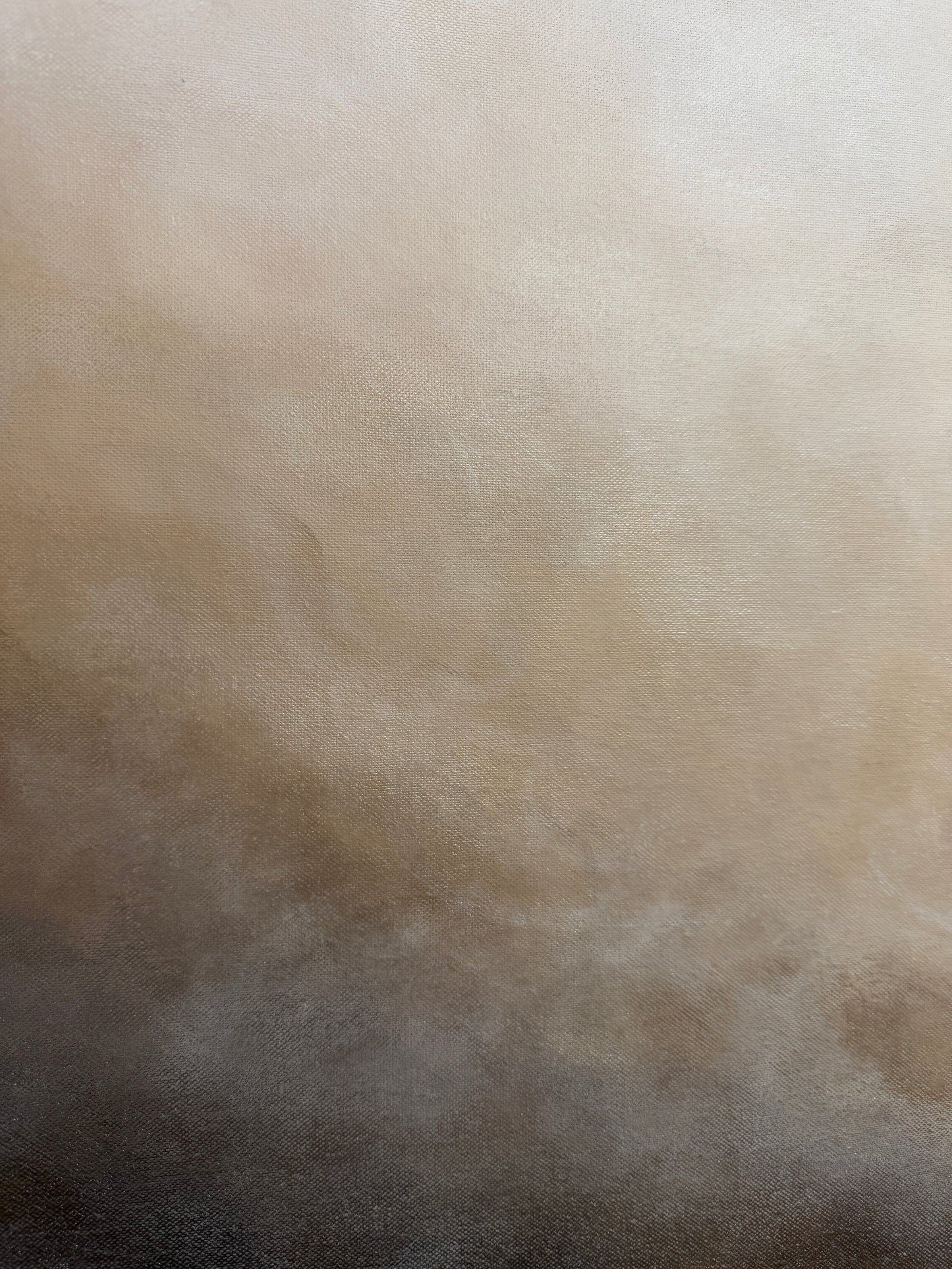 Abstrakt tavla Nattskimmer av Elin Palmgren, 100x120 cm, akryl på duk