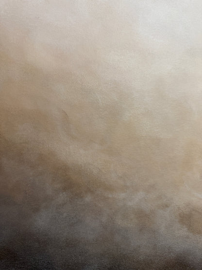 Abstrakt tavla Nattskimmer av Elin Palmgren, 100x120 cm, akryl på duk