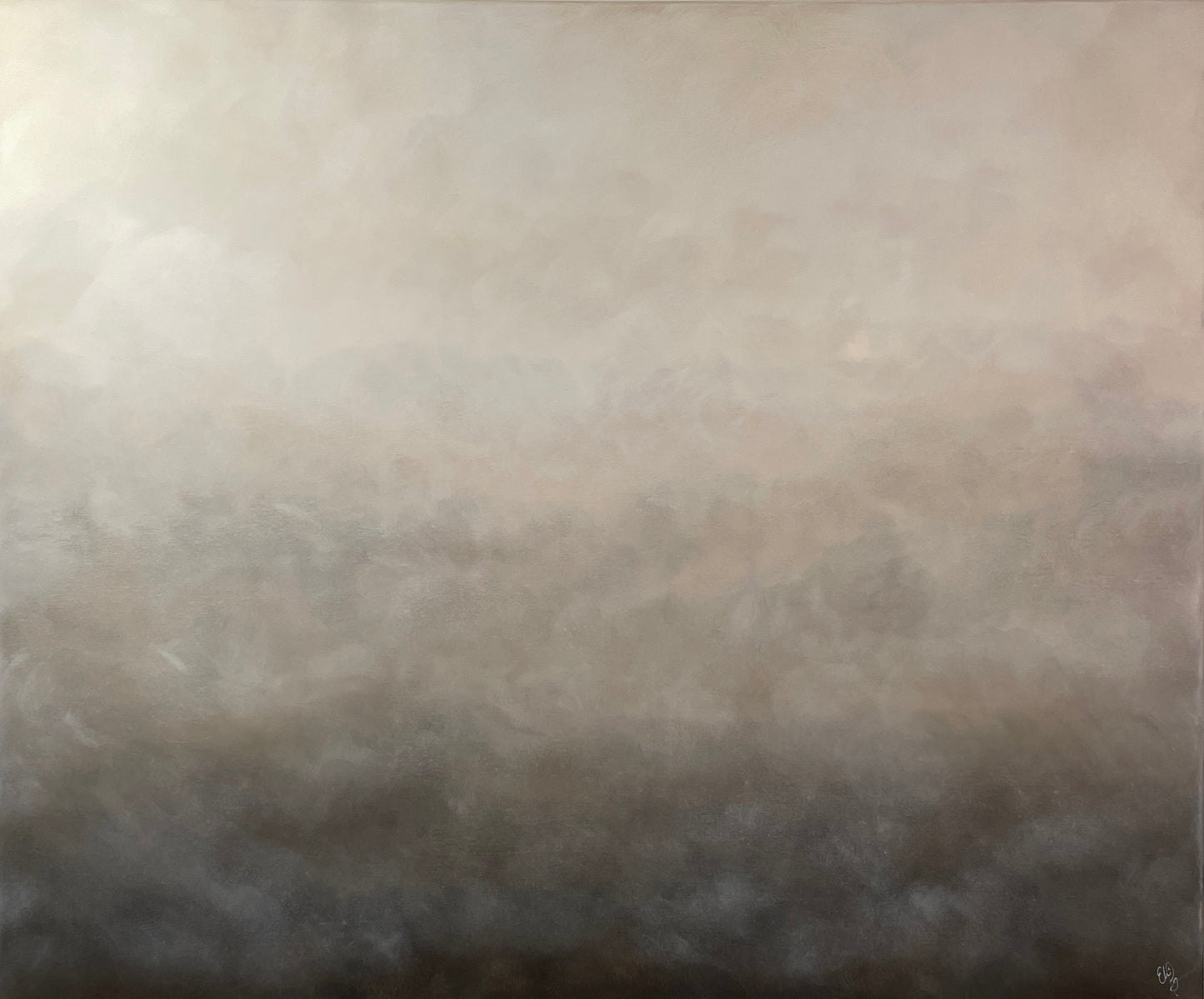 Abstrakt tavla Noelle av Elin Palmgren, 100x120 cm, akryl på duk
