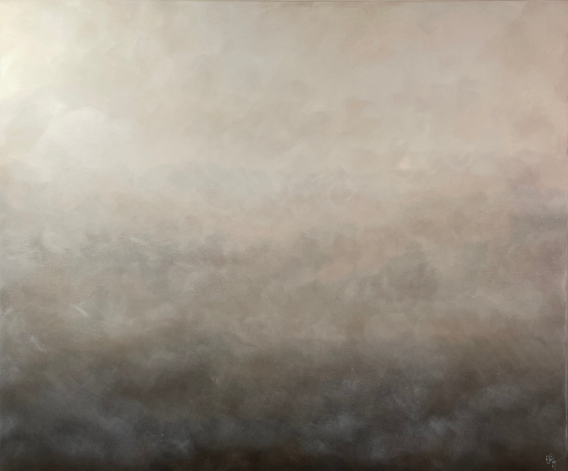 Abstrakt tavla Noelle av Elin Palmgren, 100x120 cm, akryl på duk
