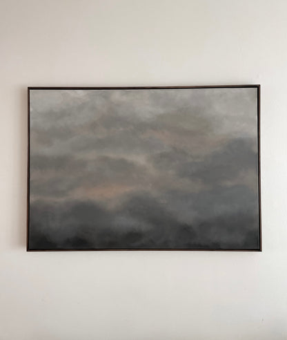 Abstrakt tavla The Serene av Elin Palmgren, 70x100 cm, akryl på duk