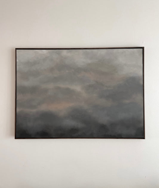 Abstrakt tavla The Serene av Elin Palmgren, 70x100 cm, akryl på duk